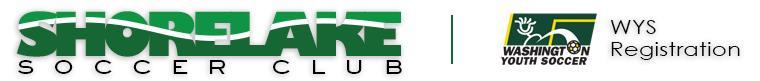 Shorelake Soccer Club banner